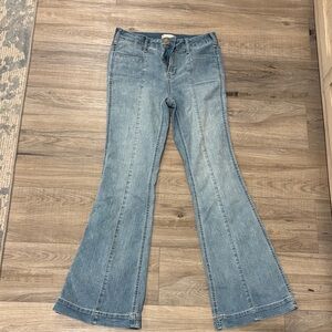 Altar'd State Light Blue Flare Jeans